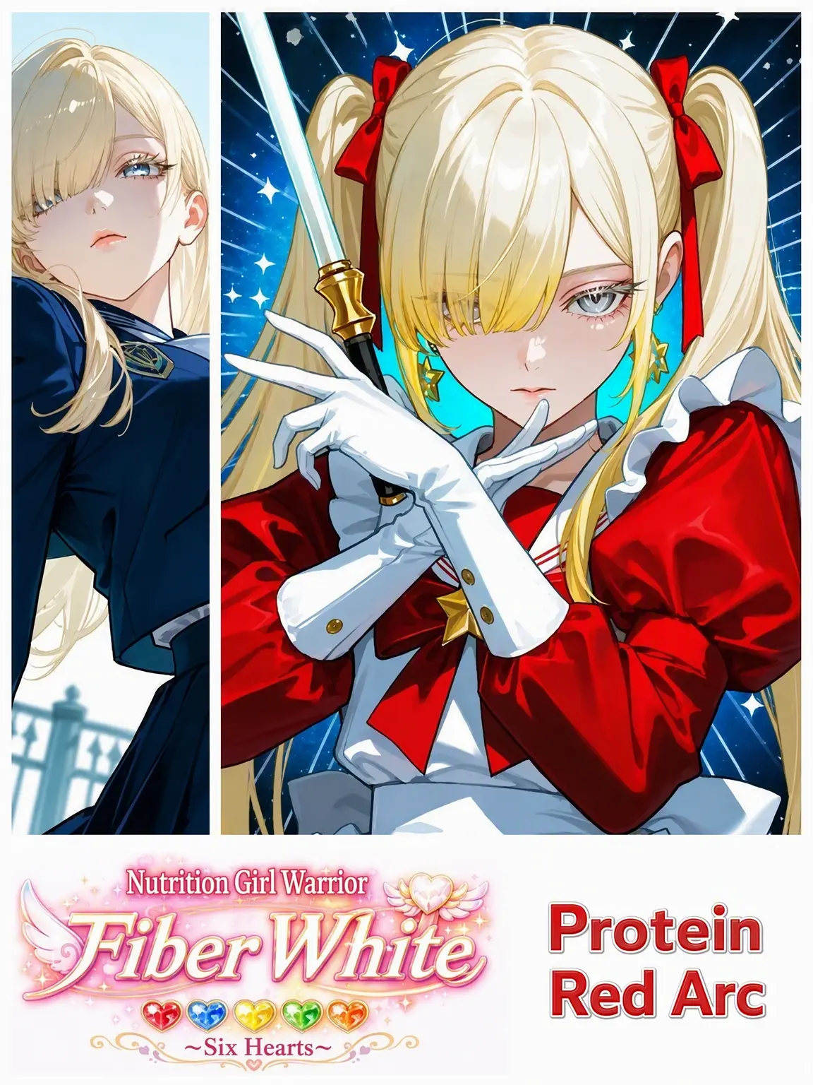 poporon_poporun의 【GL/Nutri-Girl Warriors】Protein Red