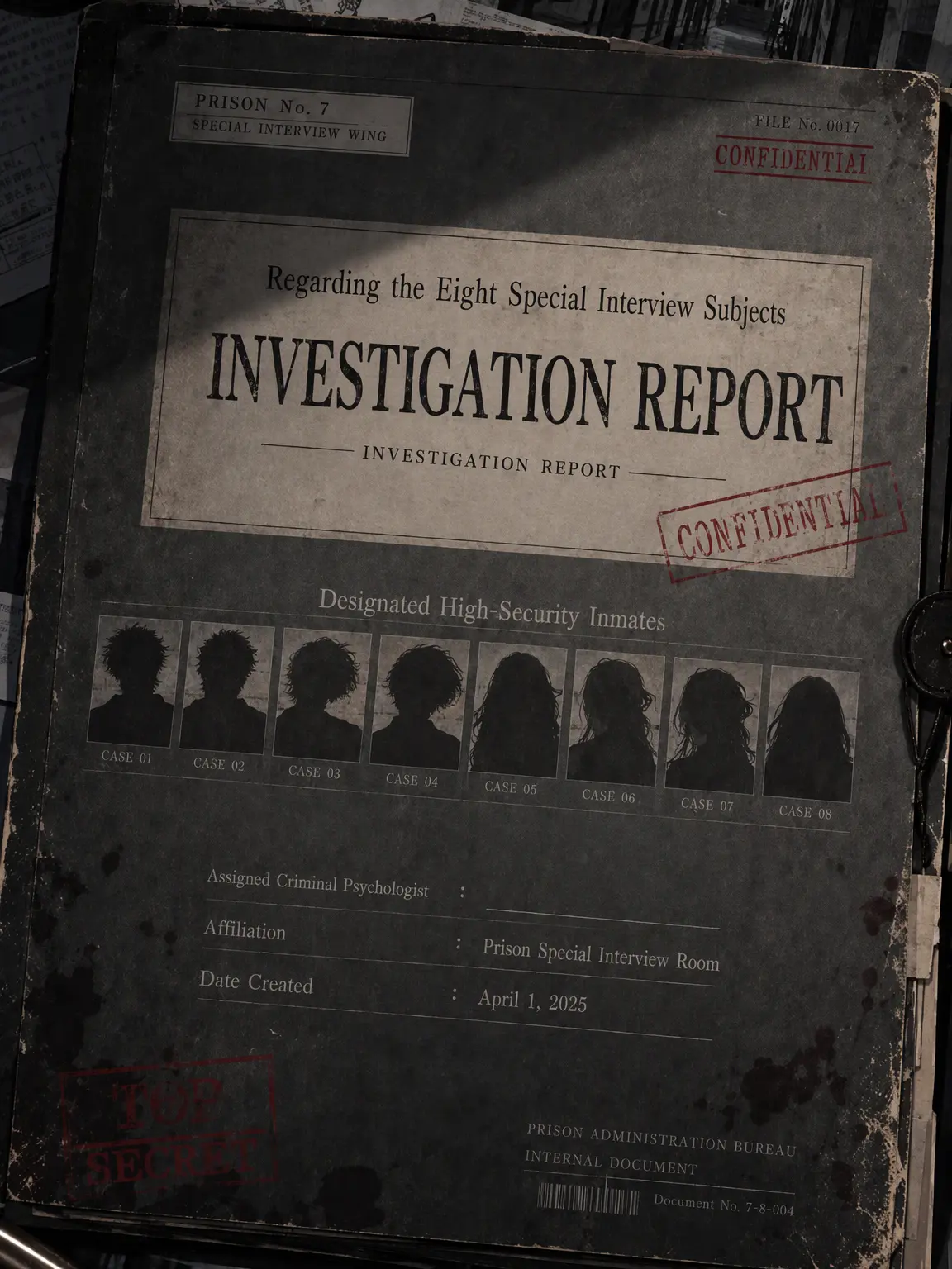 TyoooooPower의 Special Interview Subject & Inmate Summary Report