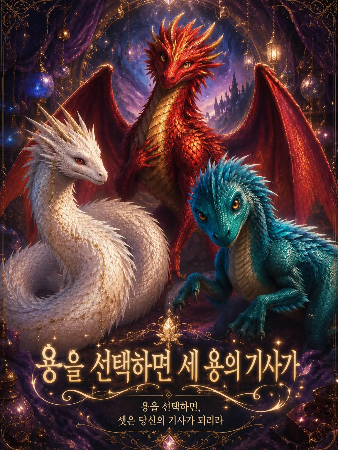 DragonsHeaven의 용을 고른다면 삼룡사
