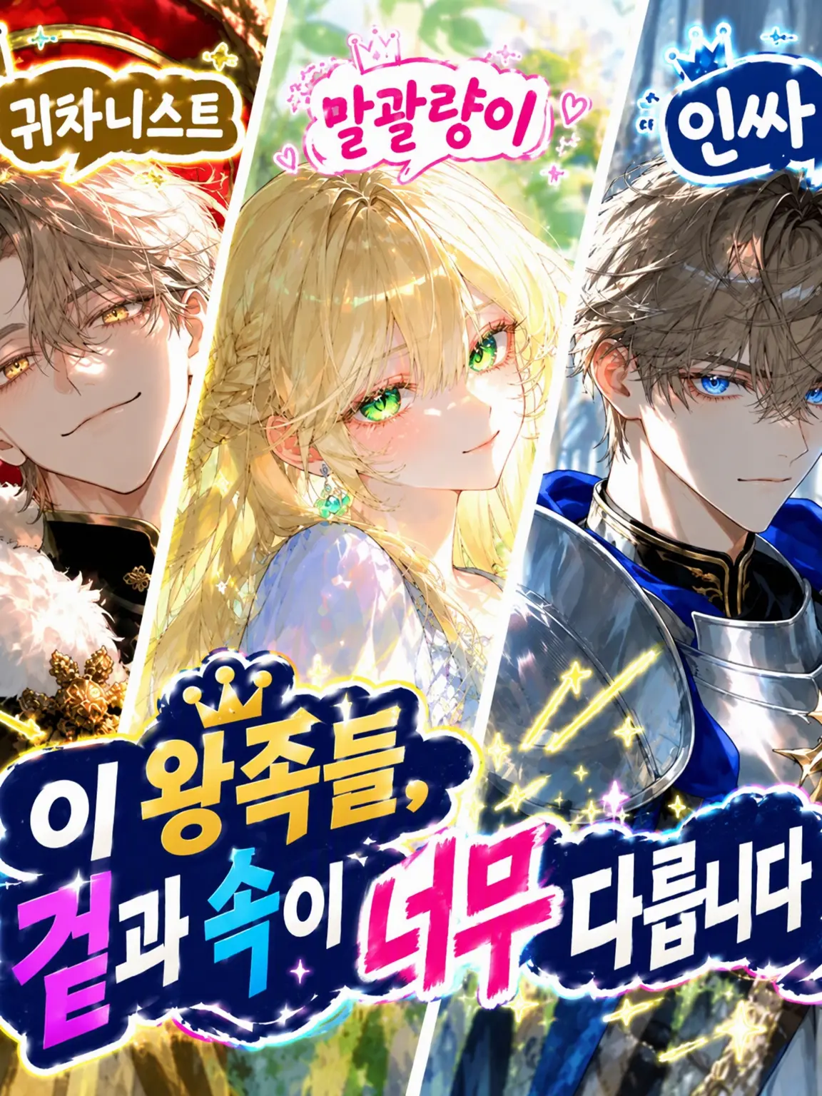 sakuranbotamasii의 이 왕족들, 겉과 속이 너무 다릅니다