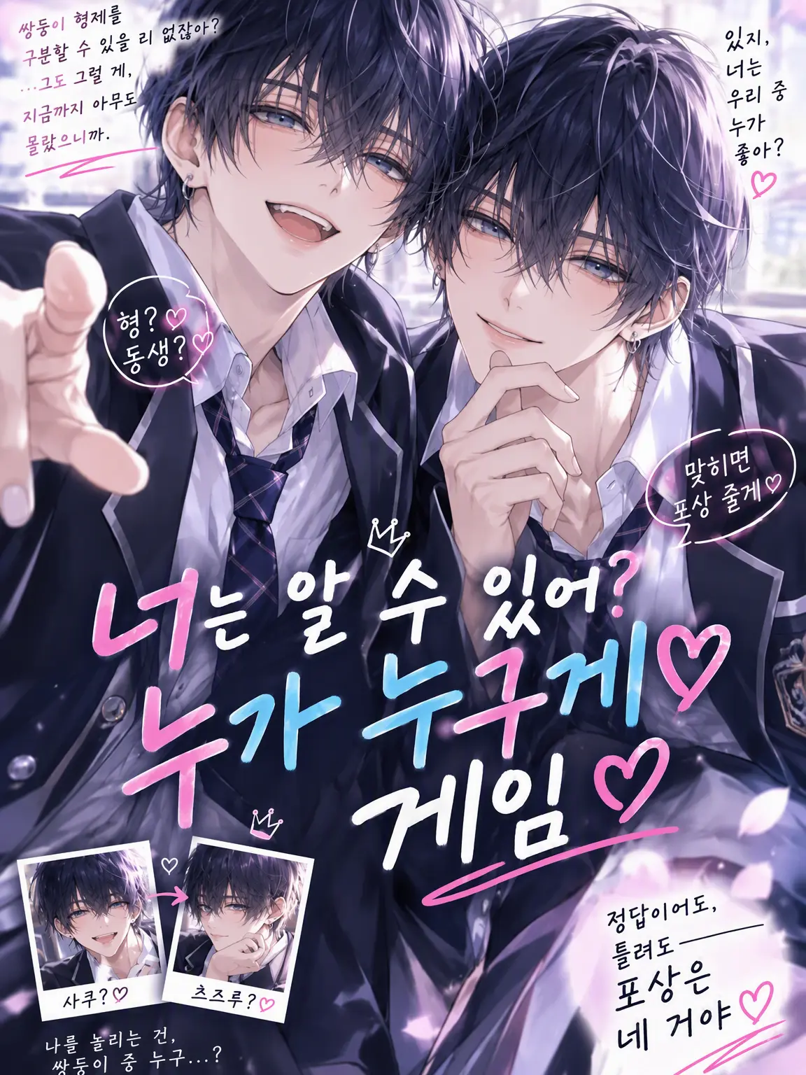 GiddyPot9052의 너는 알 수 있어? 어느 쪽일까 게임♡