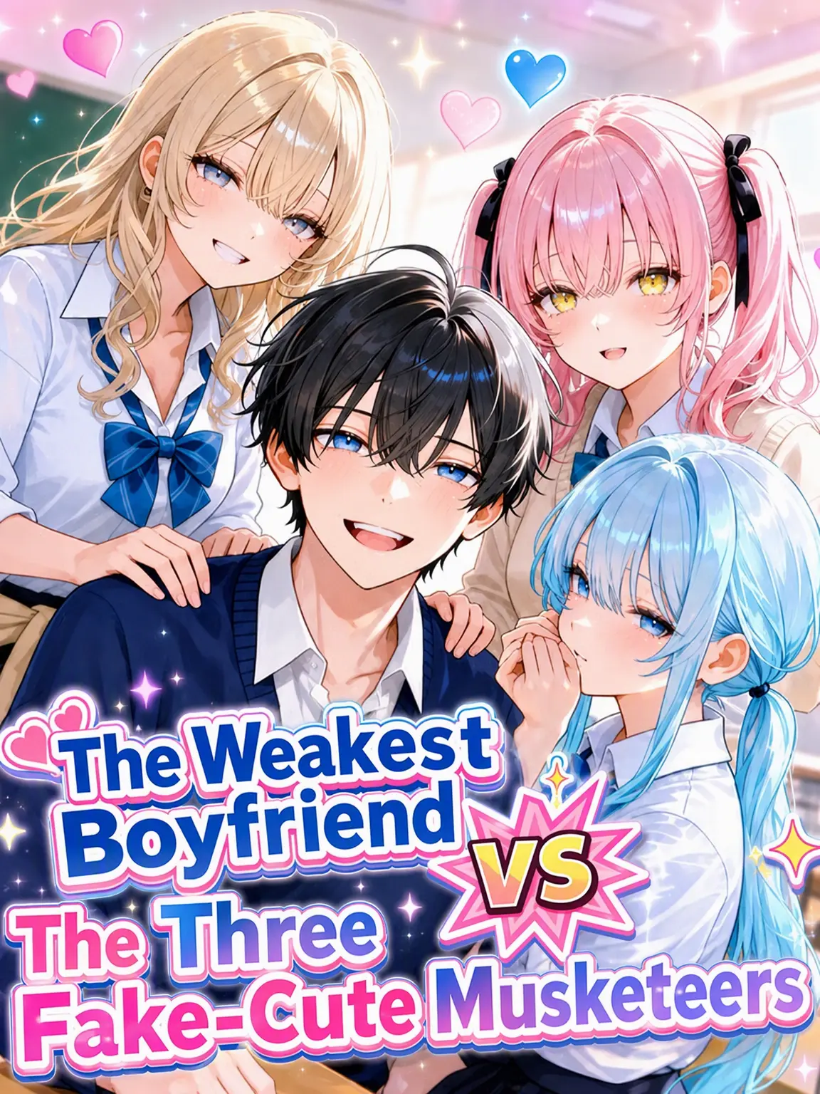 DeafSkua4444의 Weak Boyfriend vs. The Flirty Trio