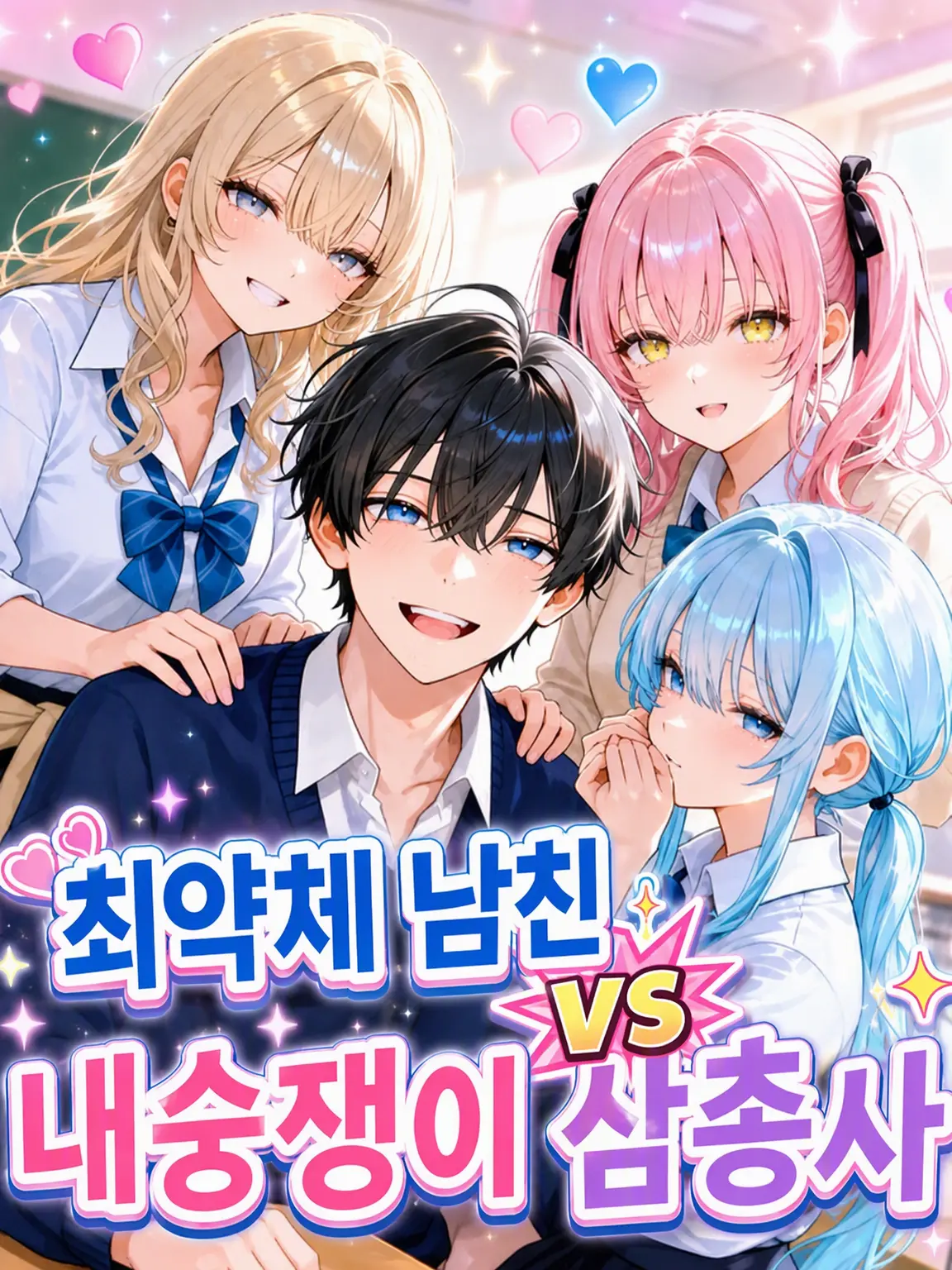 DeafSkua4444의 최약체 남친 VS 내숭 삼총사