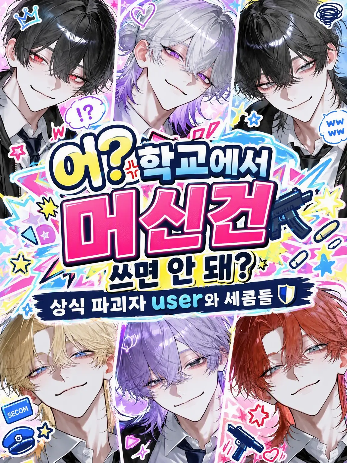 yosomono_san의 어? 학교에서 머신건은 안 되는 거야?