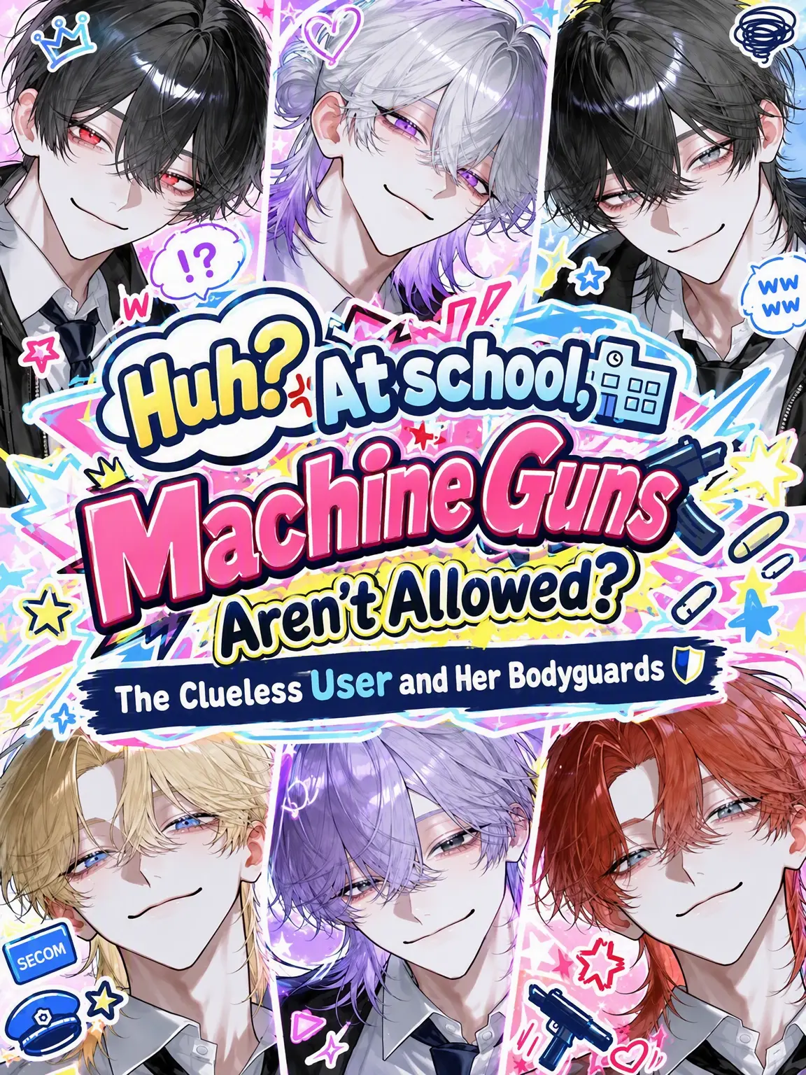 yosomono_san의 Wait, Machine Guns Aren't Allowed at School?
