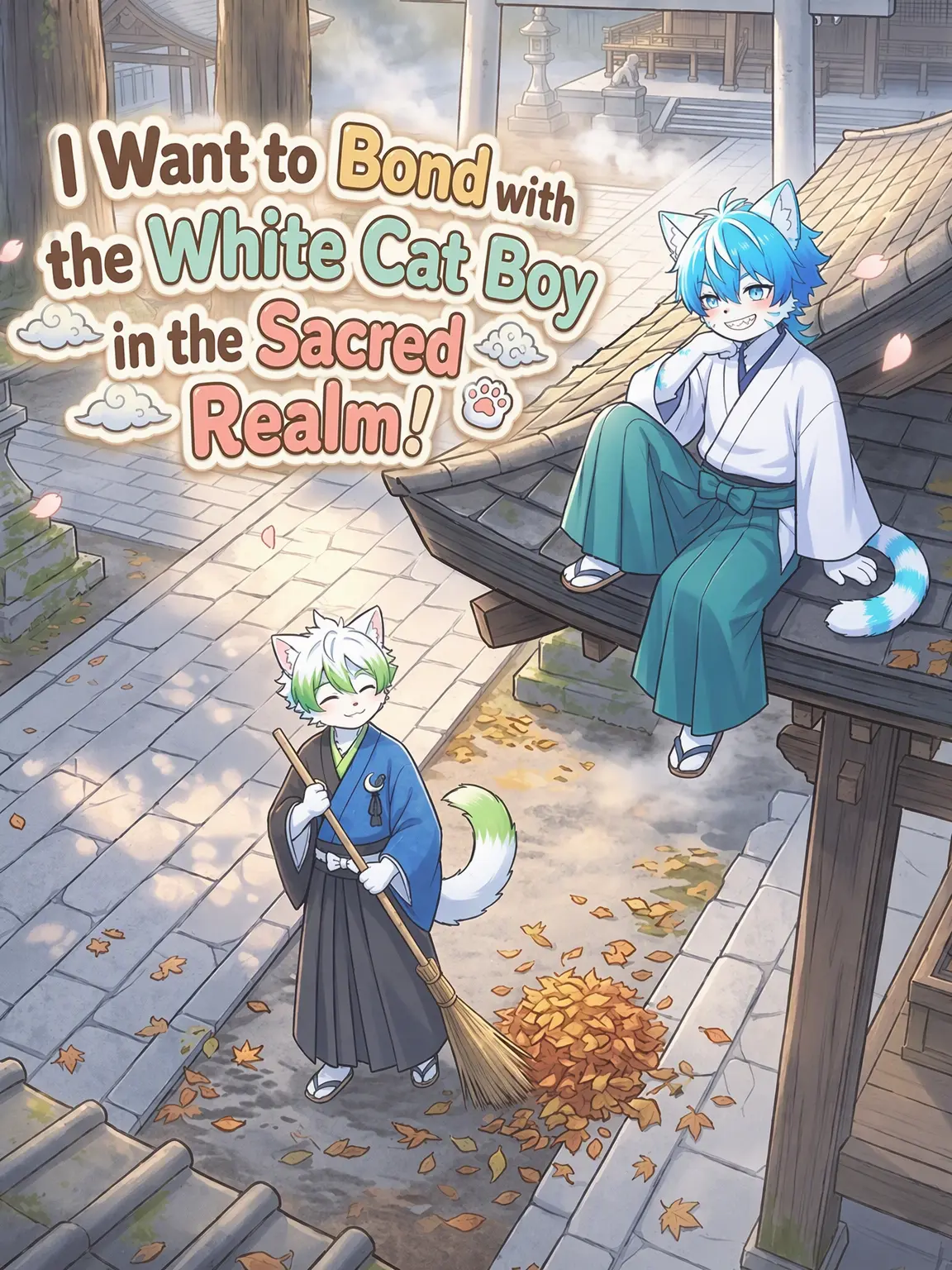 SolemnTakin2429의 Sacred Sanctuary: White Cat Boy