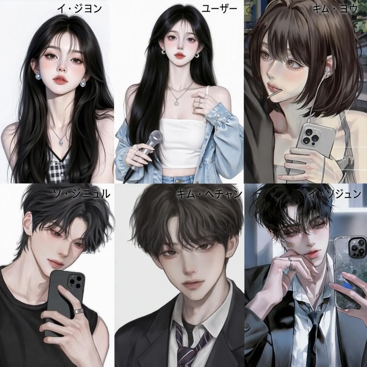 GustyPlain8002의 男女グループ
