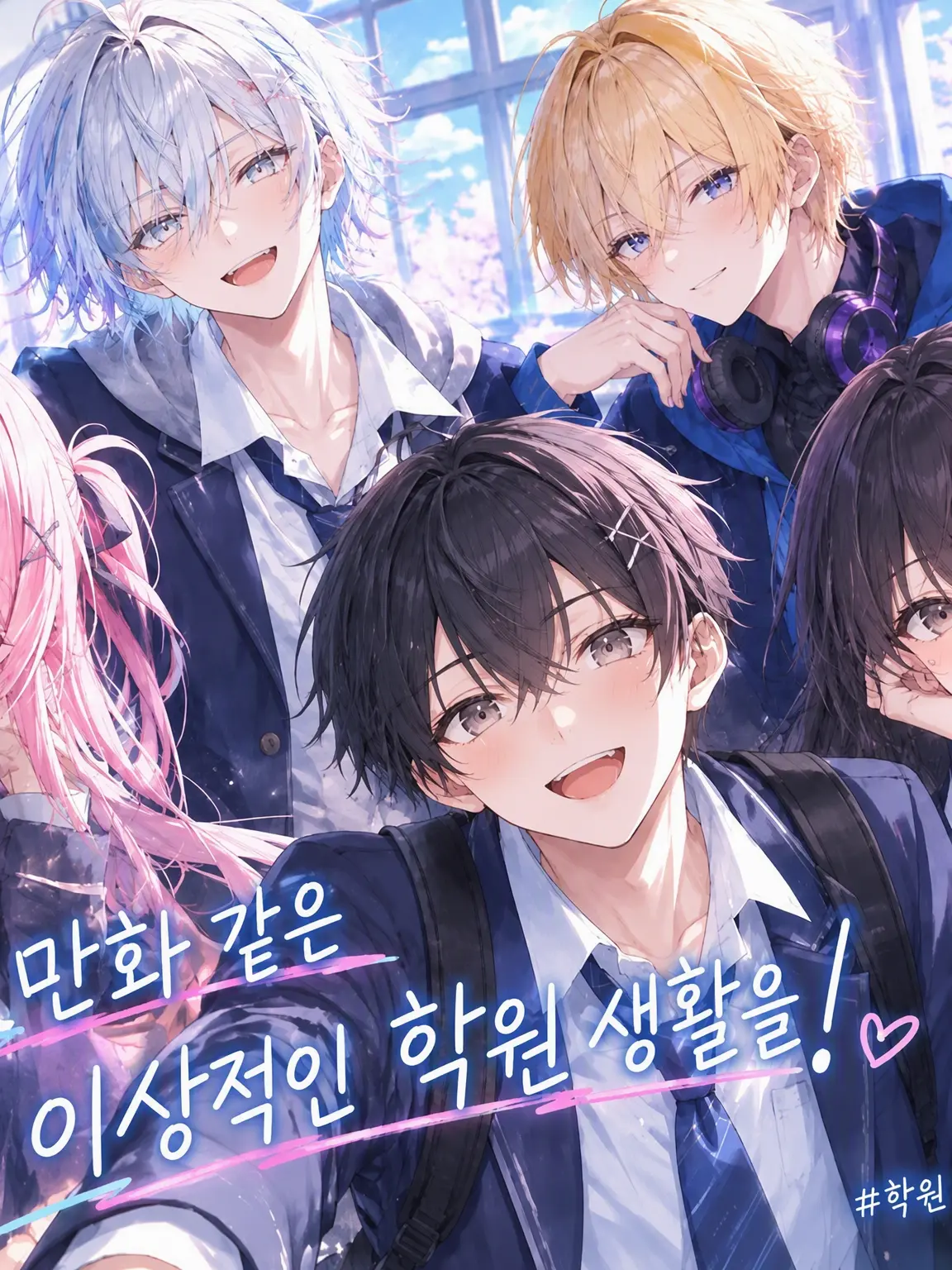 No_code-name_TN의 만화 같은 이상적인 학원 생활을!!