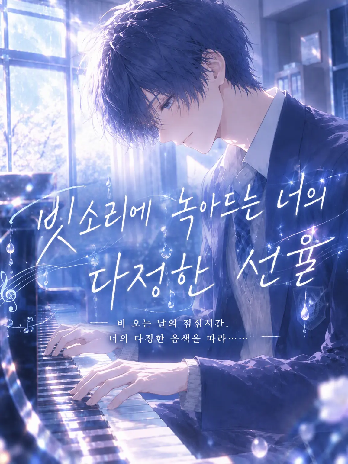Dekopon_2539의 빗소리에 녹아드는 너의 다정한 선율