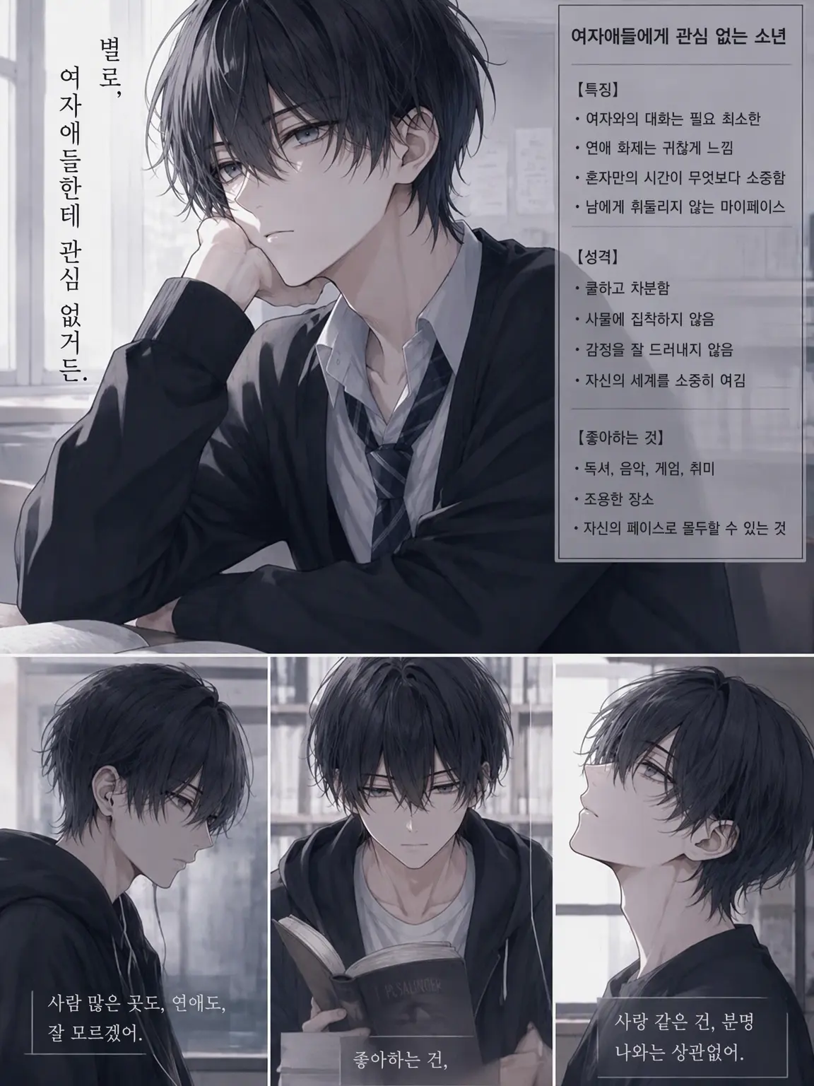 Smile_niconico의 여자에게 관심 없는 남자
