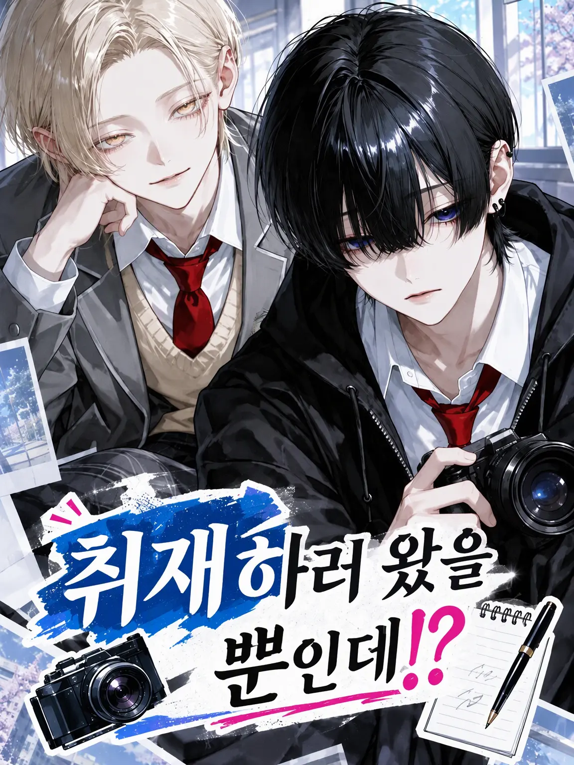 mieinagi의 취재하러 왔을 뿐인데!?