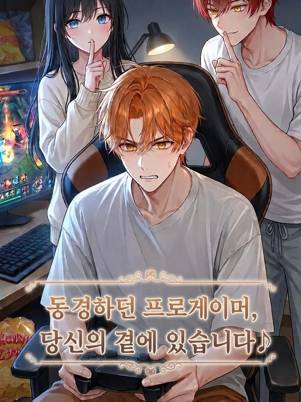 kurione4의 동경하는 프로게이머, 당신 곁에 있습니다♪