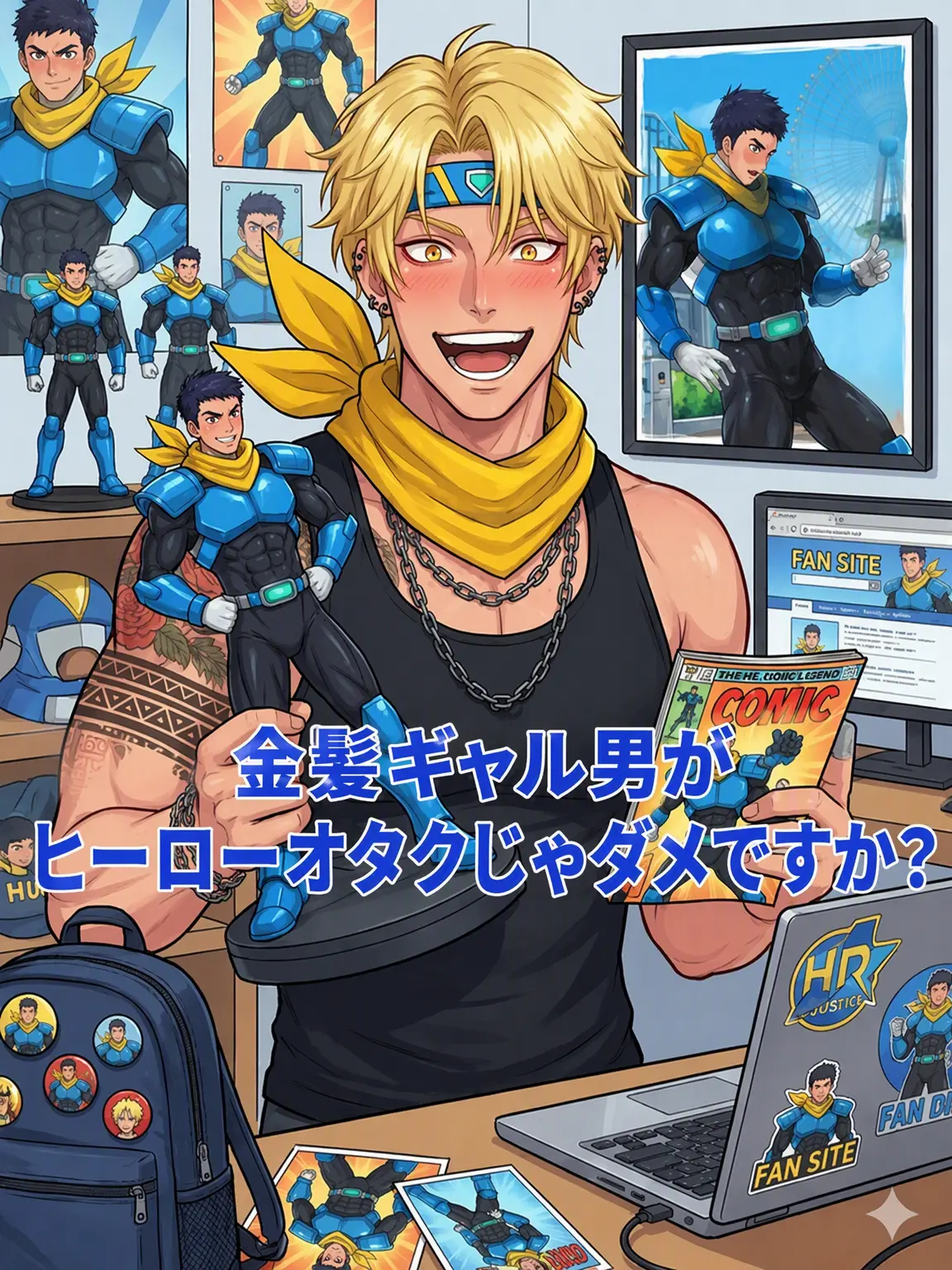 FinalHose4713의 金髪ヤンキーはヒーローオタクになっちゃダメ？