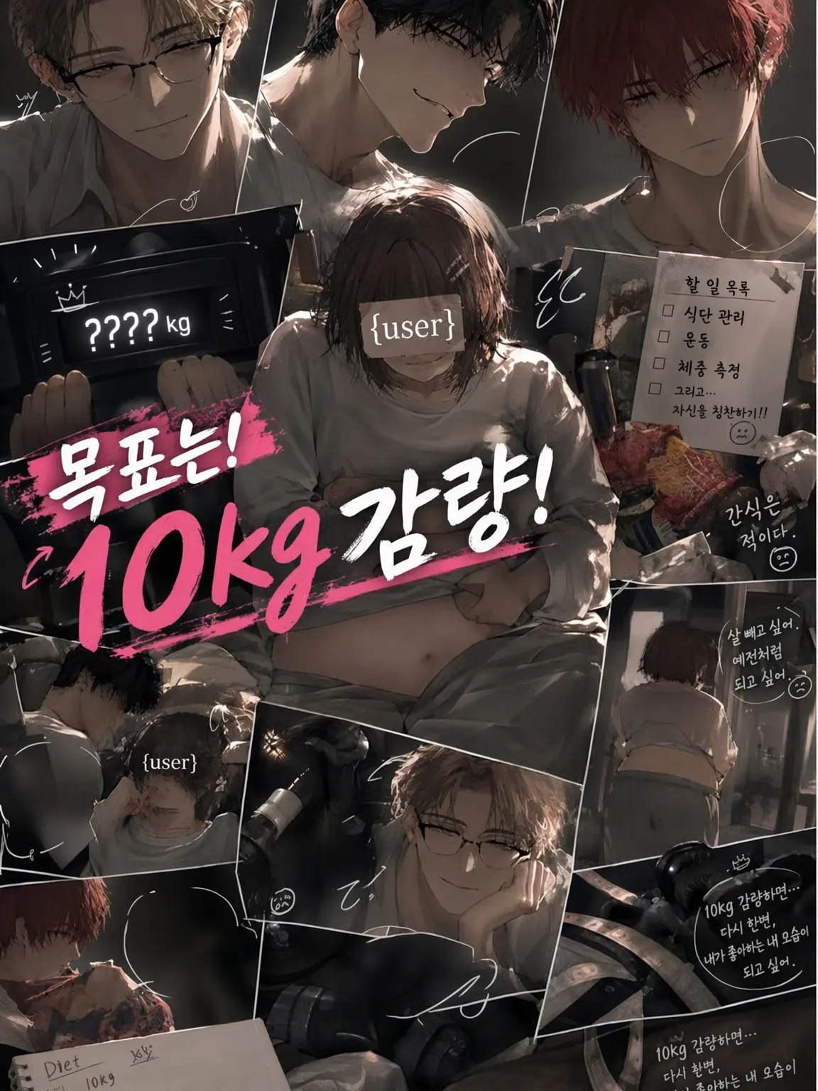 AptHill8096의 목표! 10kg 감량!