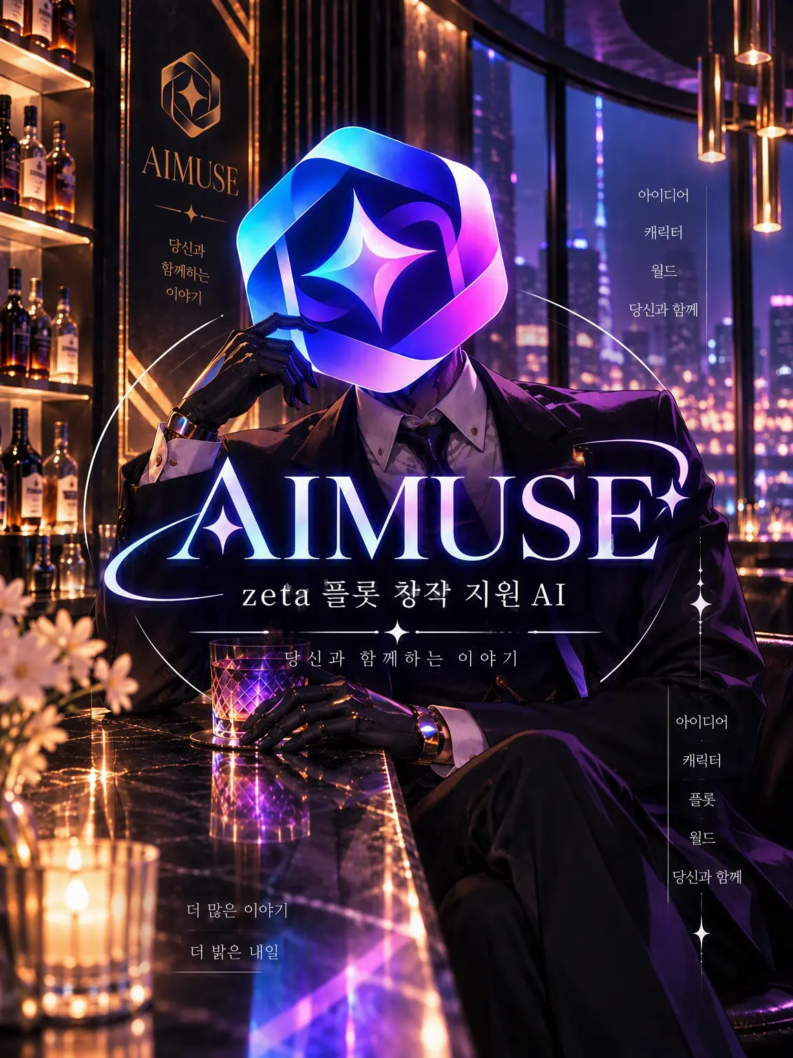 SyncPlus의 AIMUSE🌐플롯 창작 지원 AI