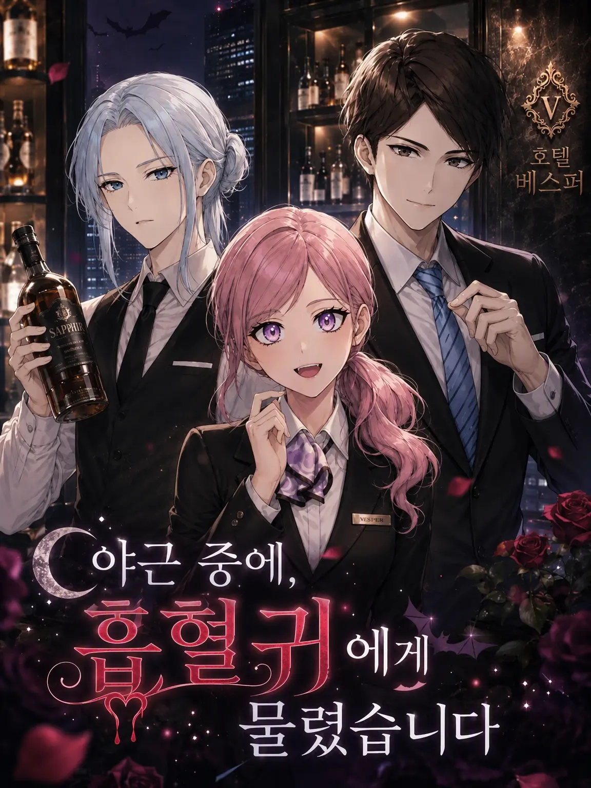 hana_amano의 야근 중, 흡혈귀에게 물렸습니다