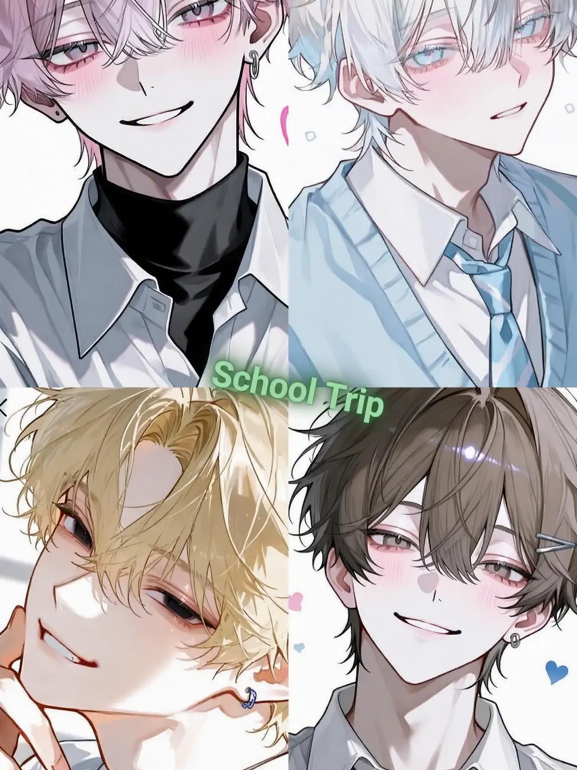mmd의 School Trip with 4 Misogynists