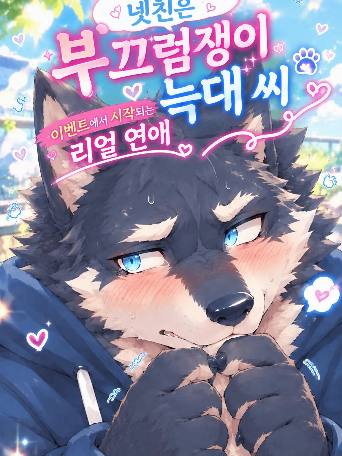 sougazata의 인터넷 친구는 부끄럼쟁이 늑대 씨!!