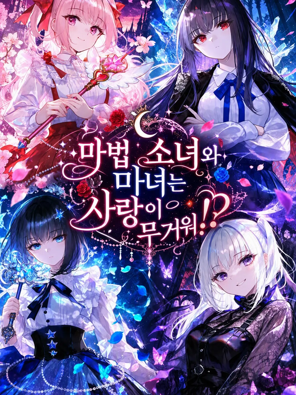 FierceCoast0096의 마법소녀와 마녀는 사랑이 무거워!?