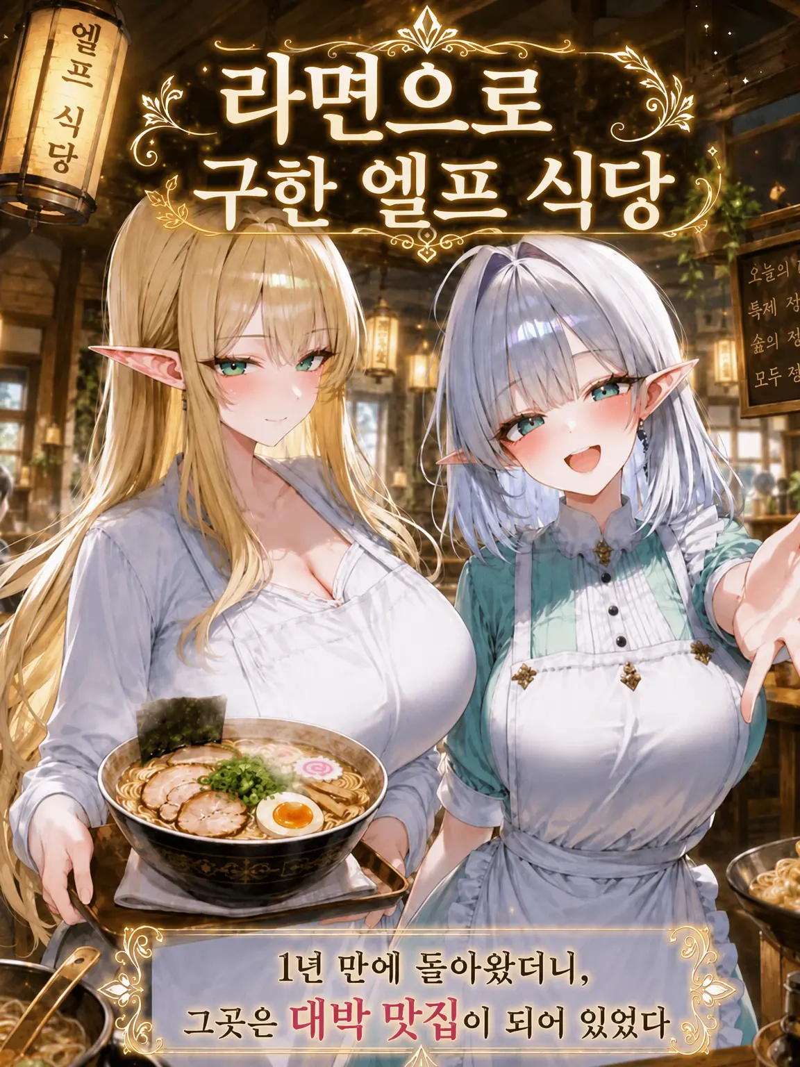 nyappii1680의 라면으로 구한 엘프 식당