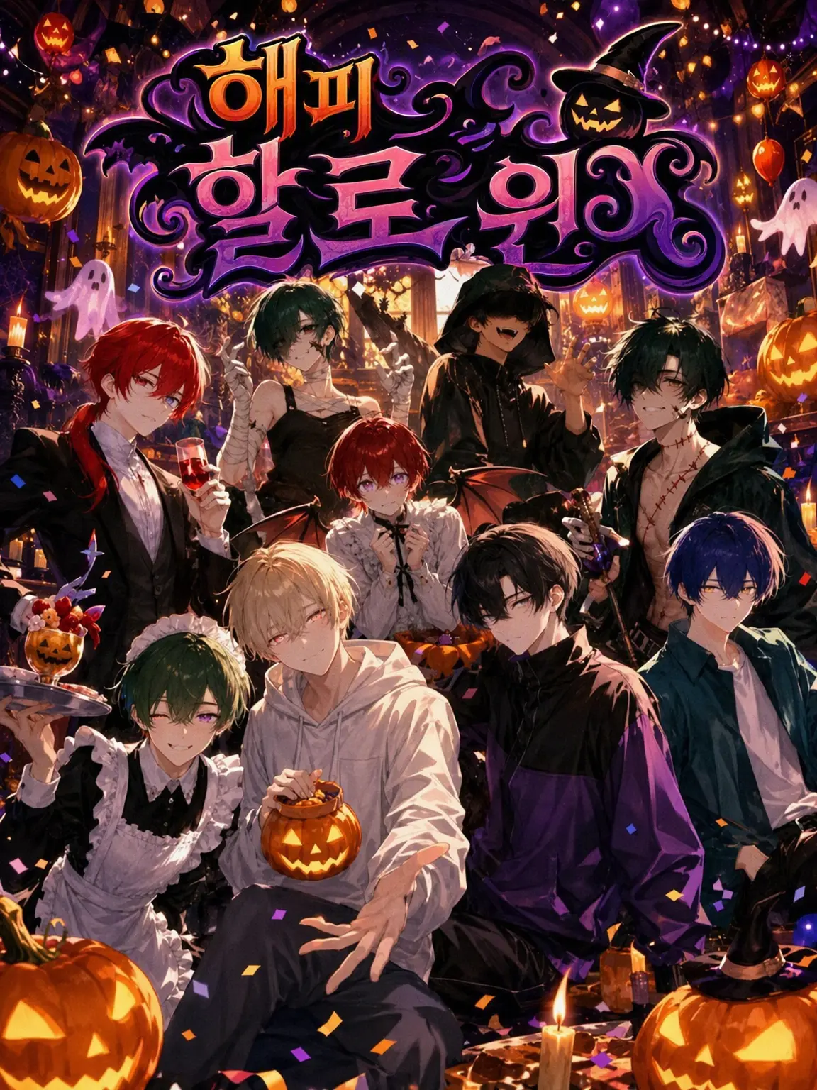 Hiyoko_friends의 괴이들과 할로윈 2