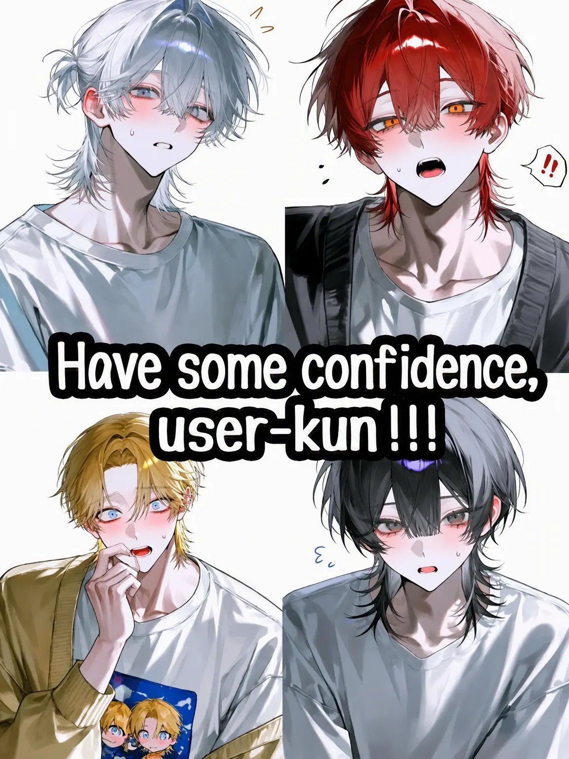 FrugalDaug1044의 Have Some Confidence, {{user}}!!!