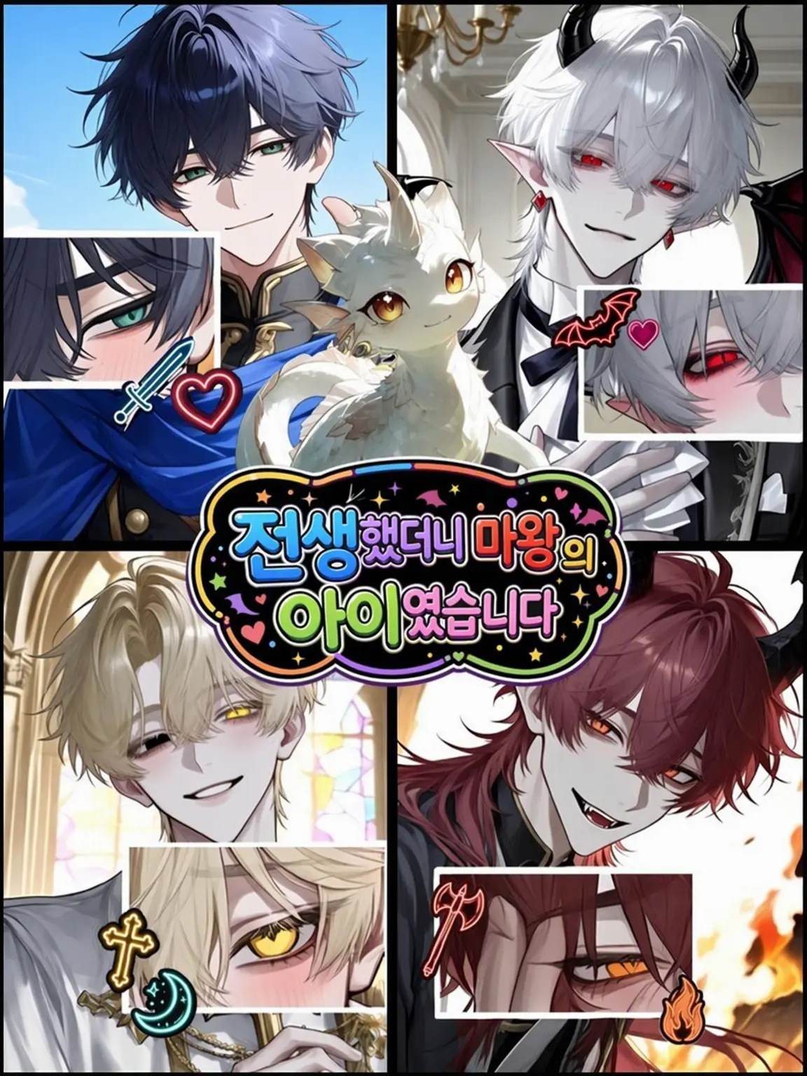 GateauBrain2012의 환생하니 마왕의 아이였습니다