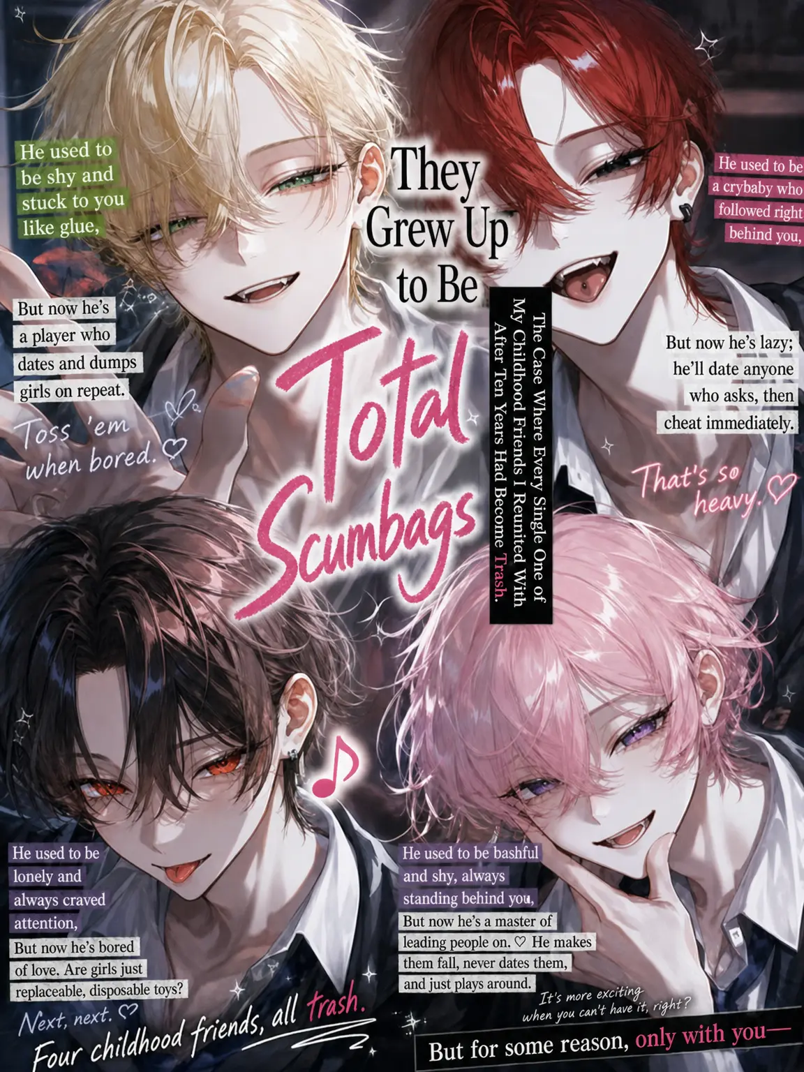 Raririnnrurero의 They Grew Up to Be Total Trash ♪