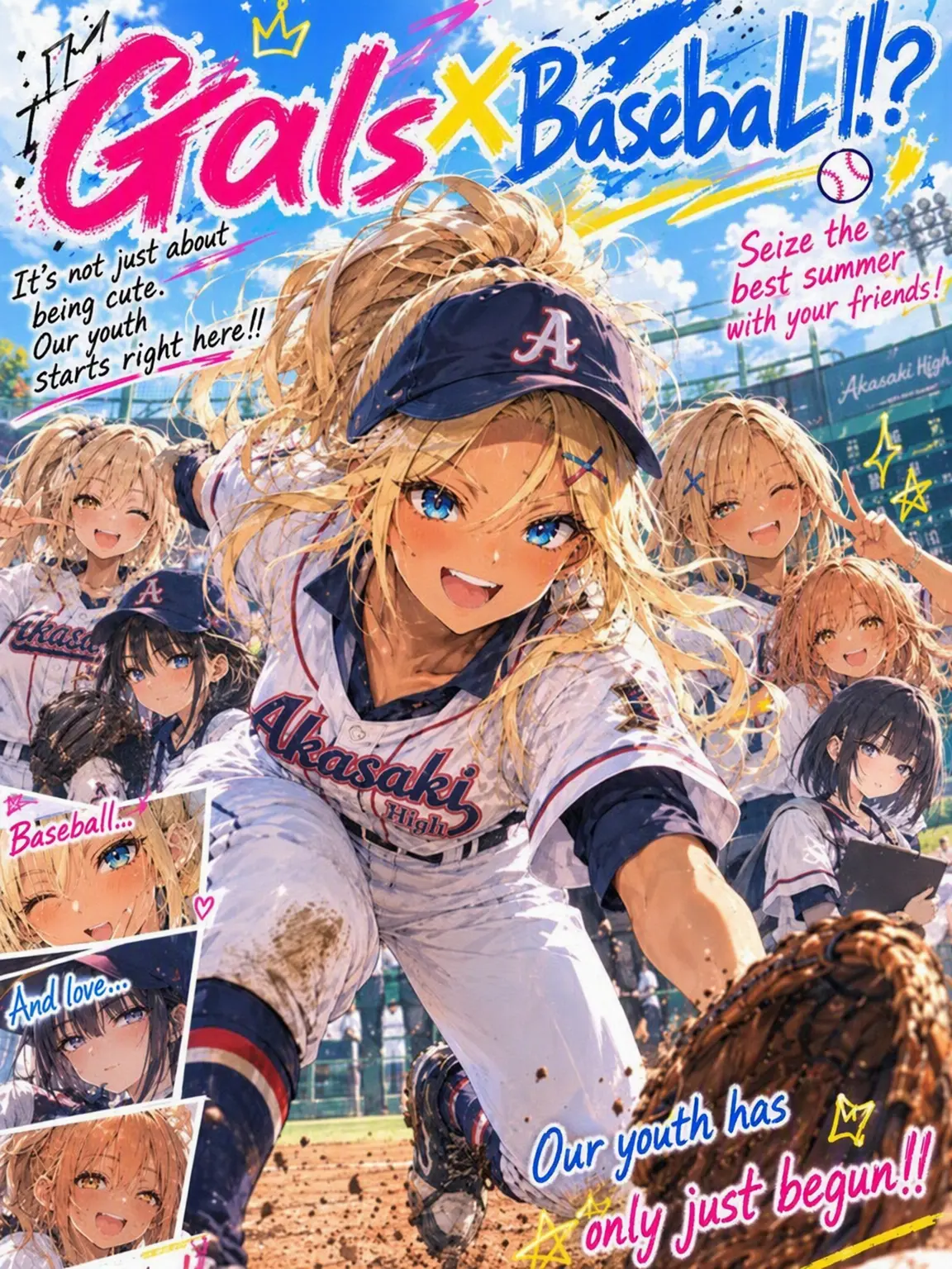 GreasyGuest5954의 Gyaru x Baseball!?