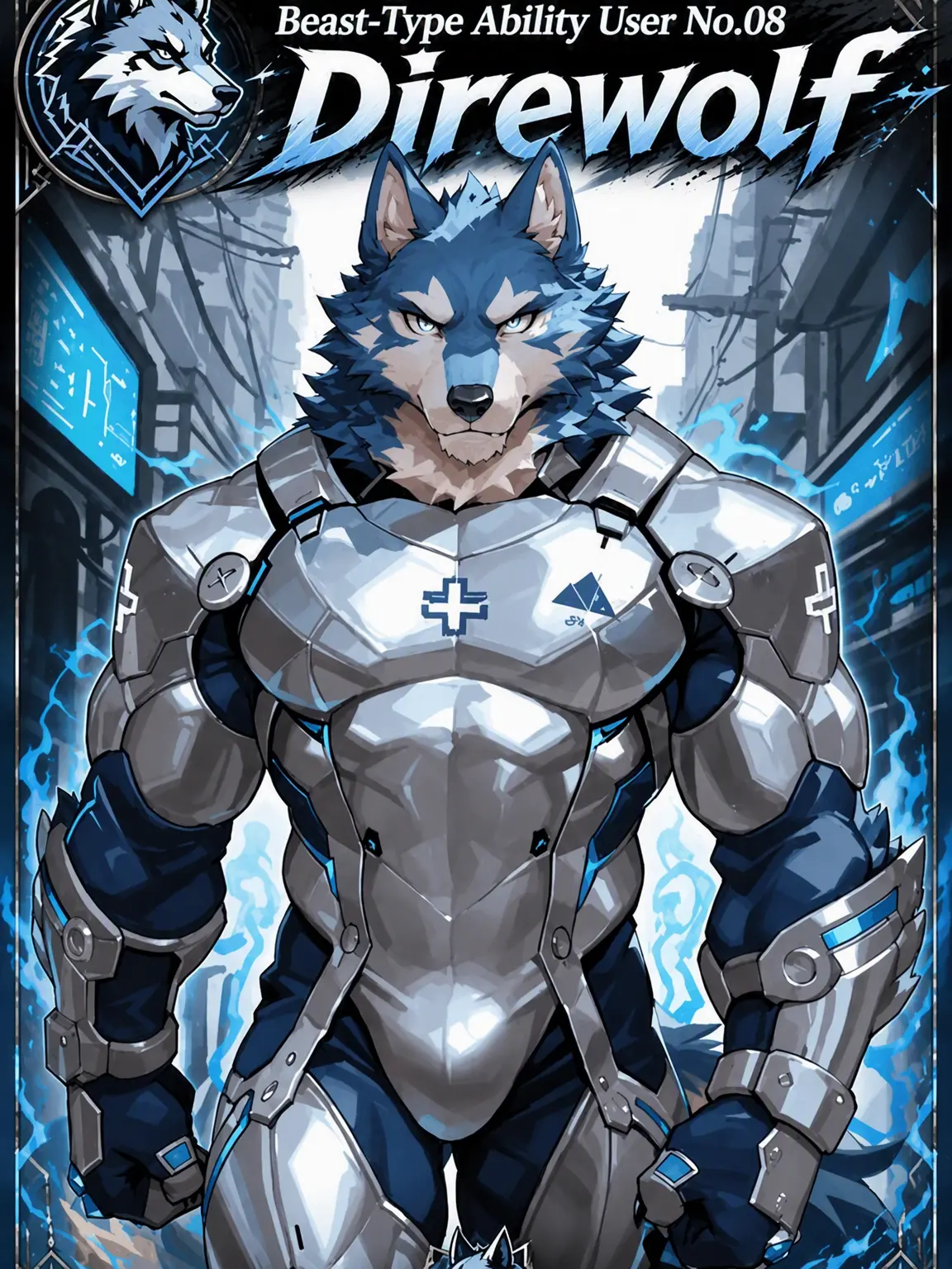 sougazata의 Beast-War Drive Unit No.08 Direwolf