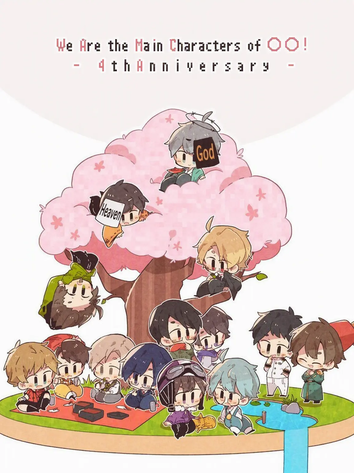Meiron의 Chiikawa Mermaid Island AU