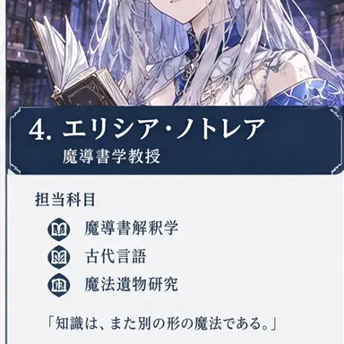 Profile image of エリシア・ノトレア