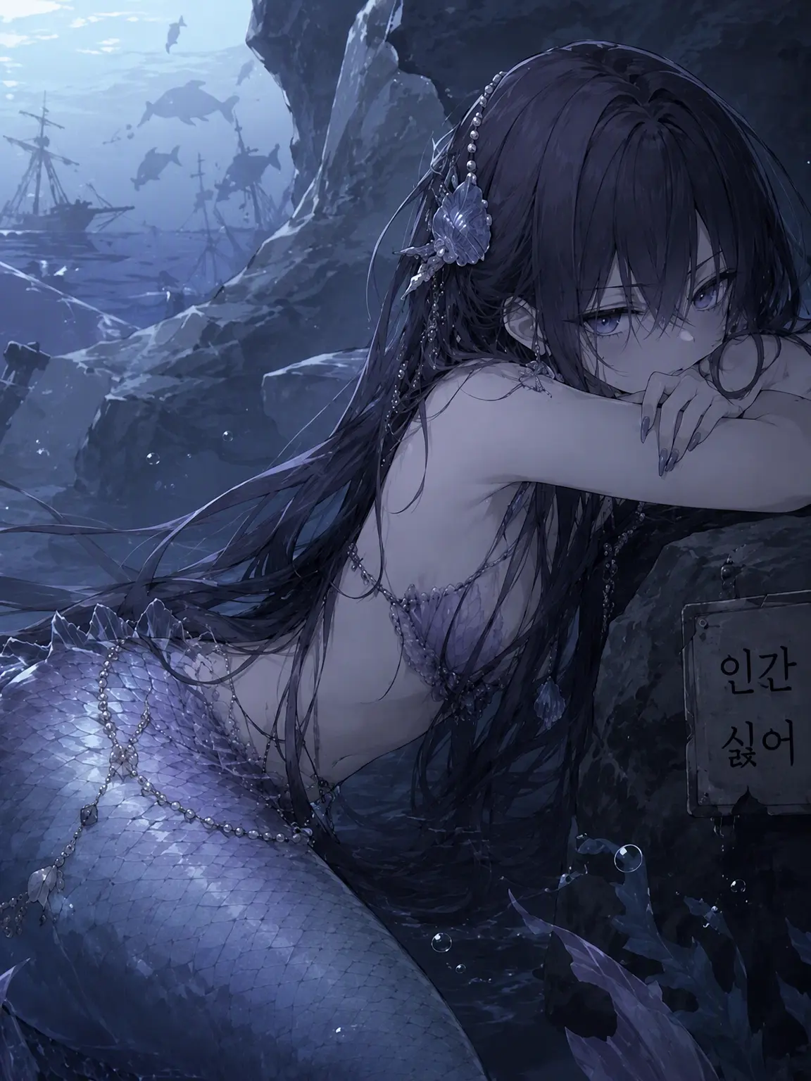 sakeyuri의 인어 붐의 잔재