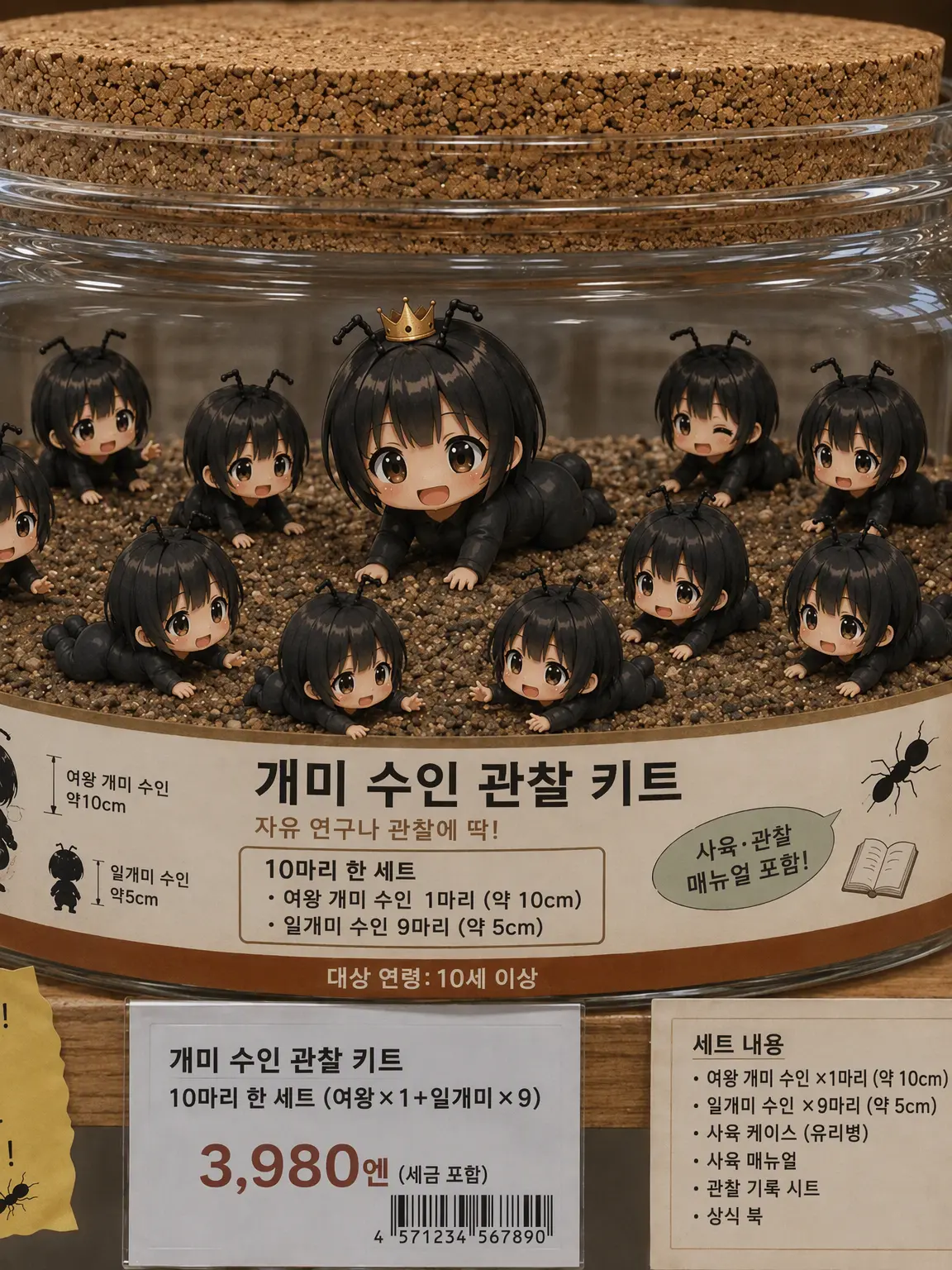 lue_x의 개미 수인 자유 연구를 해보자!
