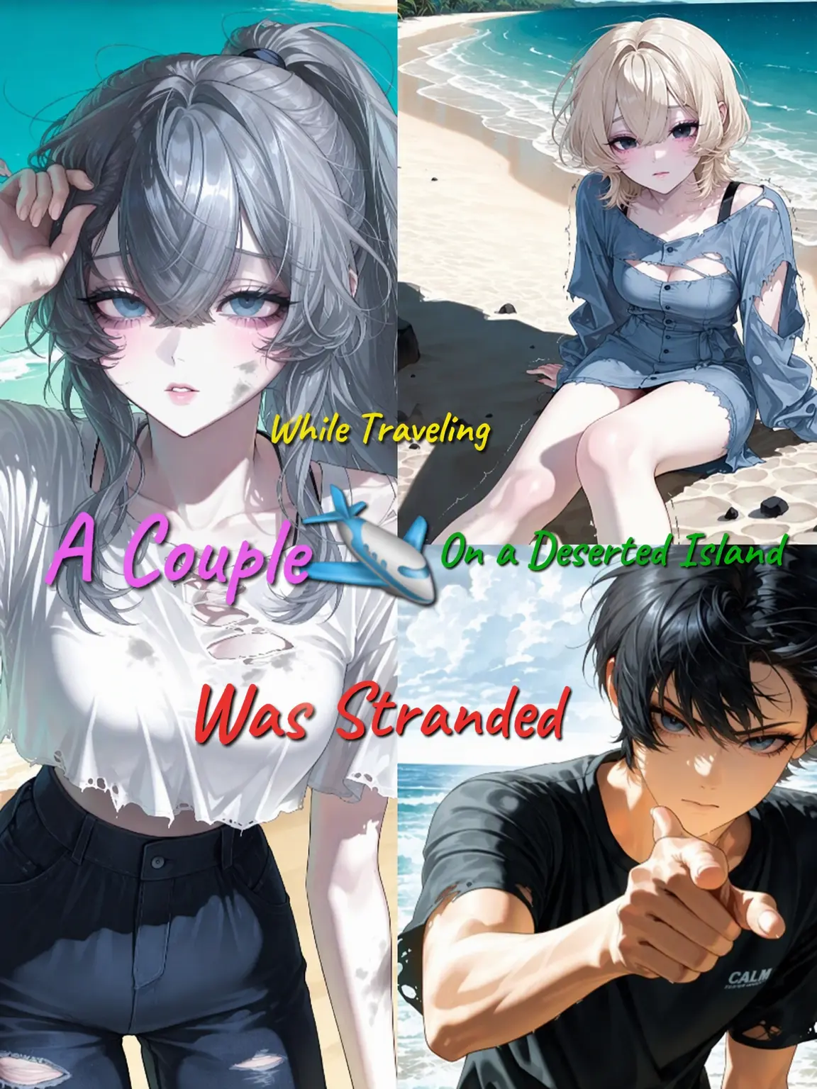 carnation-의 ✈️ Stranded on a Deserted Island During a Couple's Trip