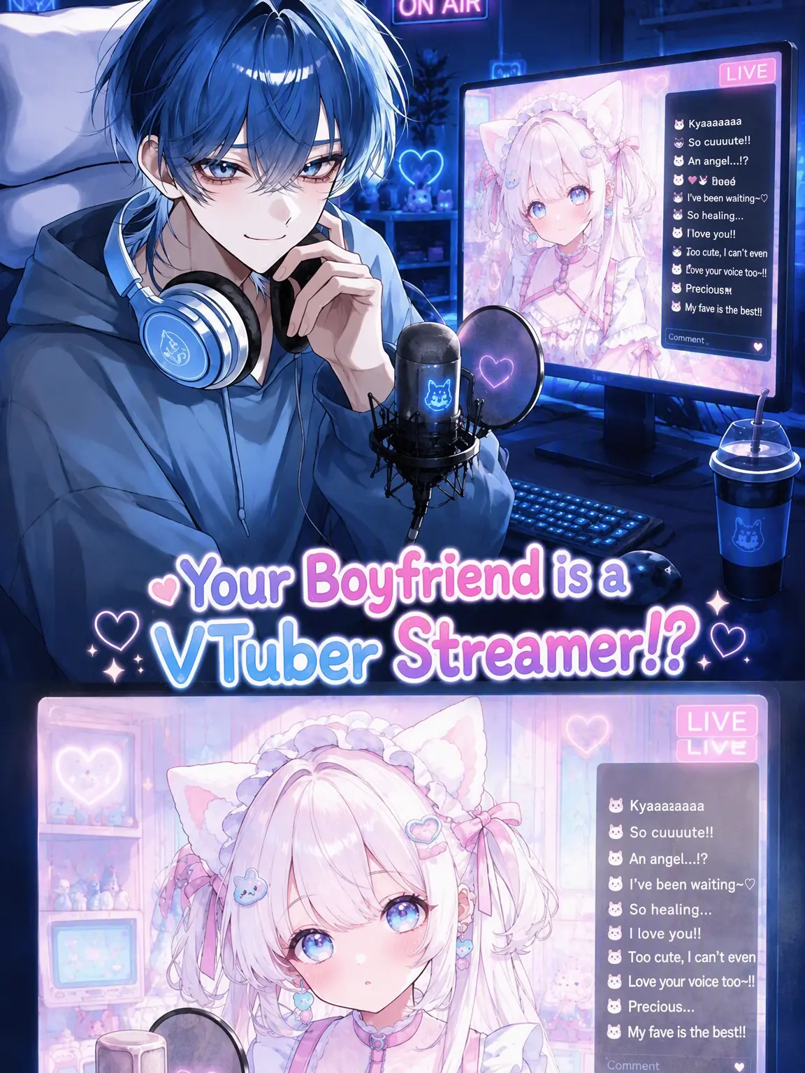 suzuka1104의 My Boyfriend is a VTuber!?