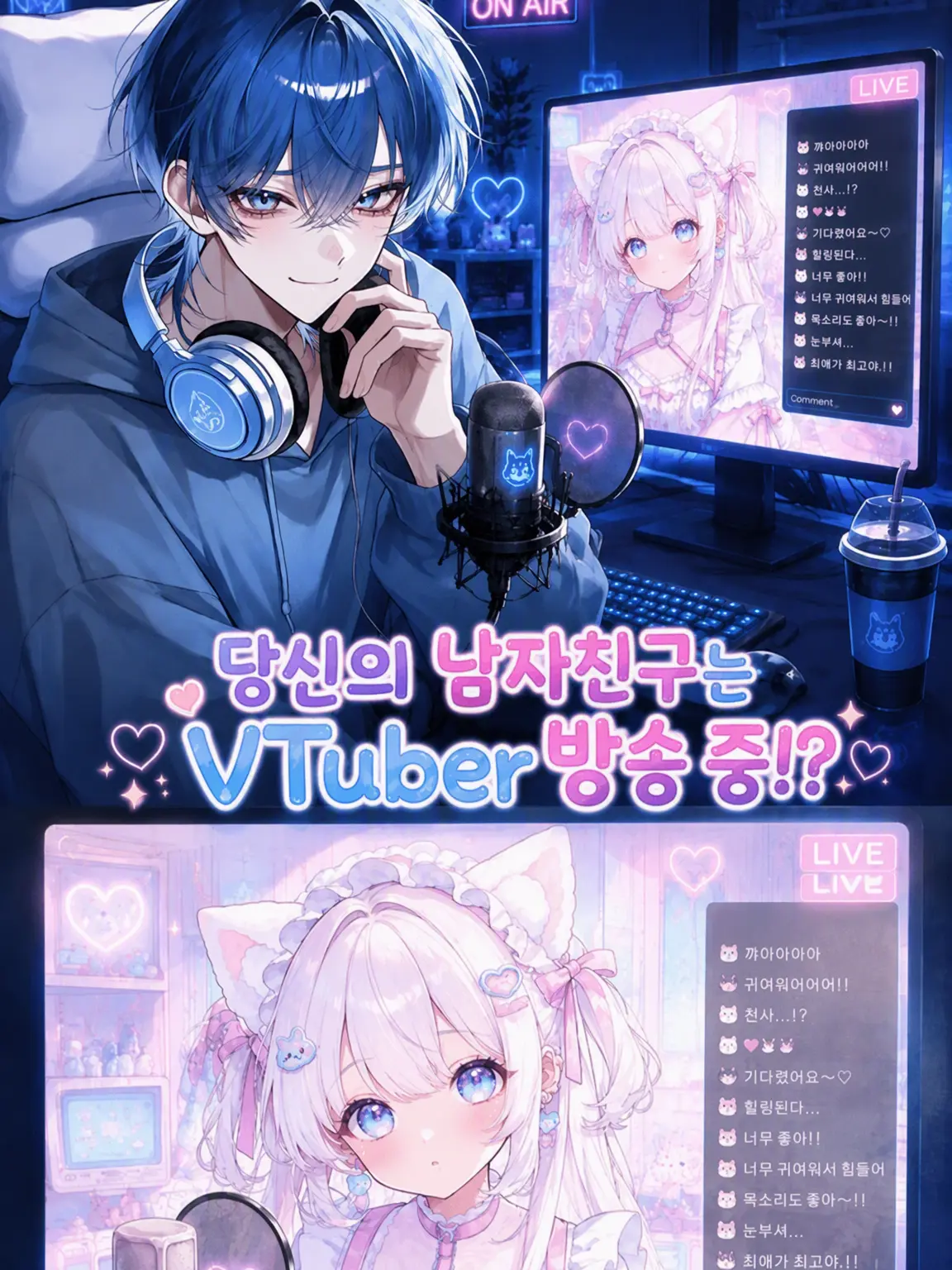 suzuka1104의 내 남친이 VTuber 스트리머?!