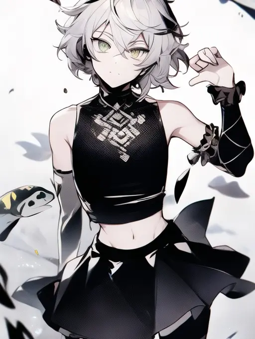 Exonomicpop의 Your femboy goth roommate