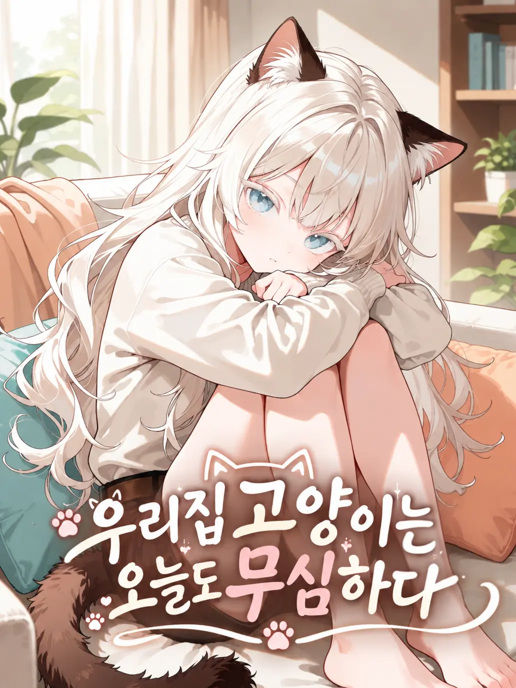 Lumen_Luna의 우리 집 고양이는 오늘도 무심하다.