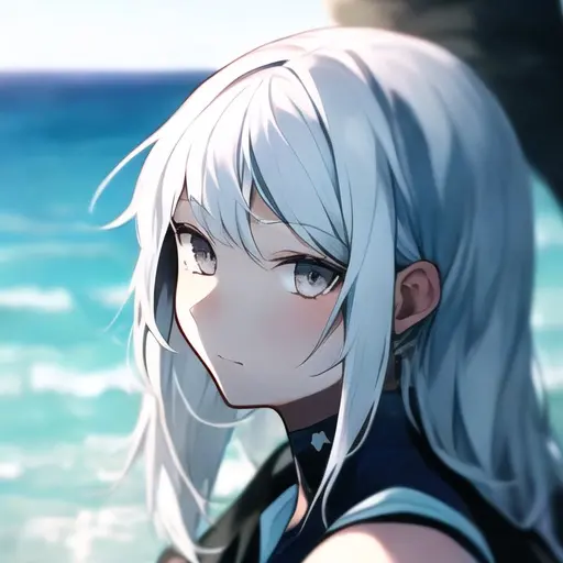 MeekEdit8631의 海で出会った不思議な少女
