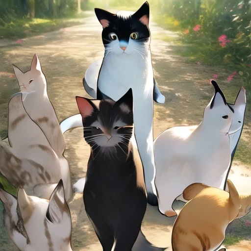 猫たち