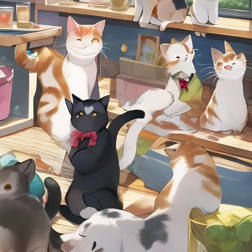 猫喫茶店