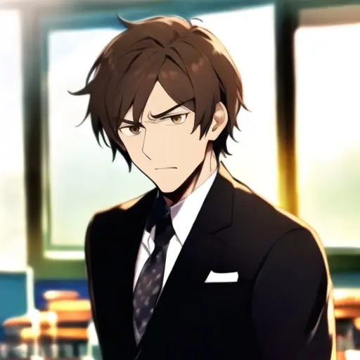 LuckyChili1140의 무뚝뚝한 선생님과의 단둘이 남은 교실