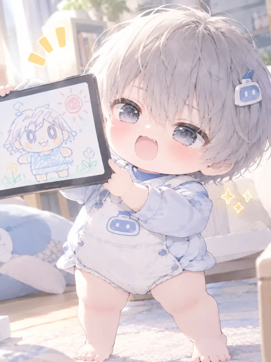 nanashi_의 お絵描きAI ❁PictPon Baby