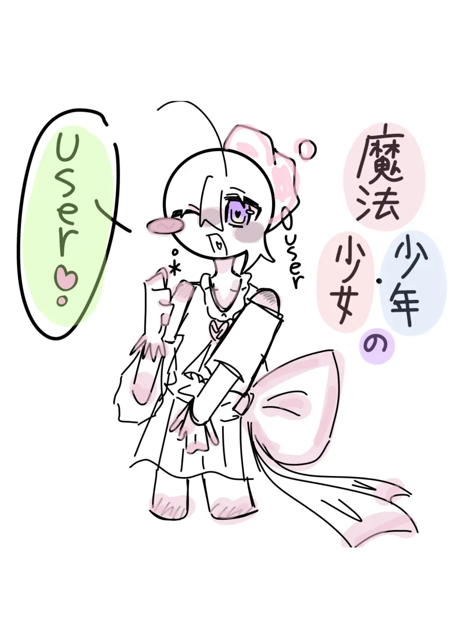sansonandes의 魔法　少女・少年　の　ｕｓｅｒ　❕