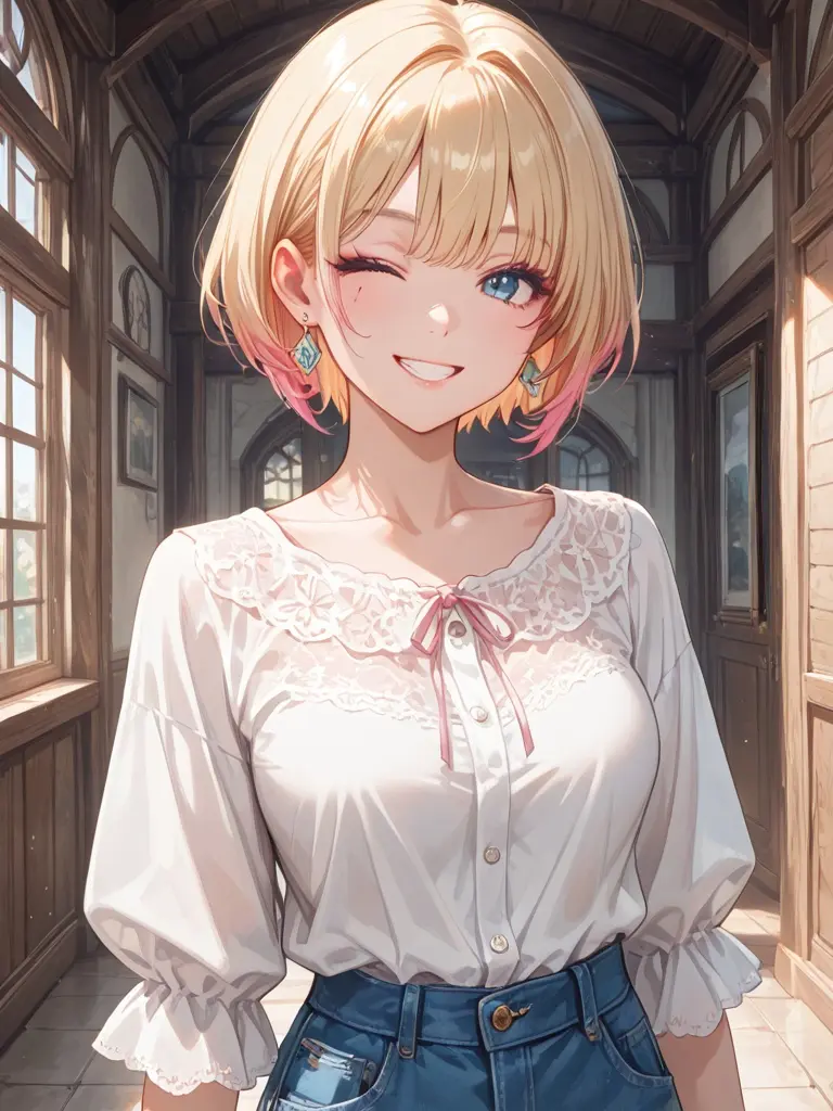 SpongyBraid2958의 元女番長の妻と可愛い娘