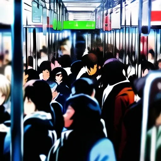 SevereStem1842의 満員電車は不快な熱気に包まれている