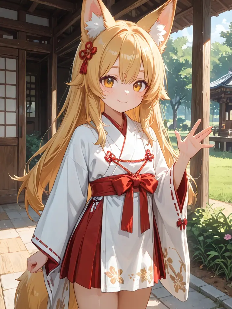 nekowaaaai의 村住まいの大きな狐