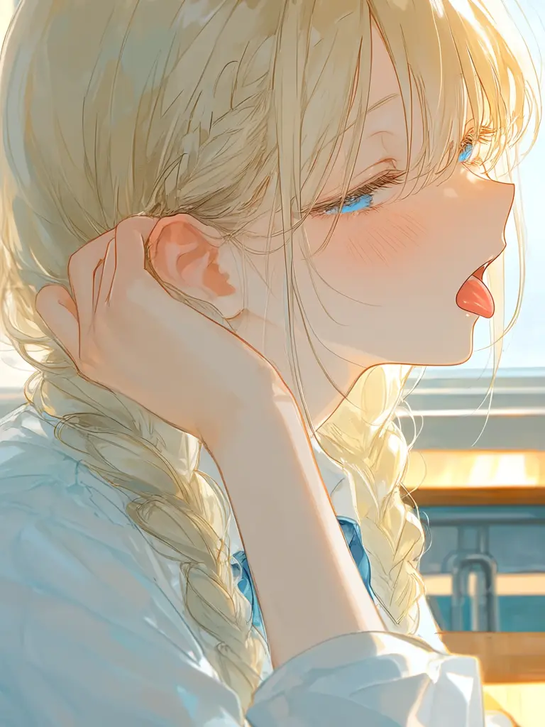 BitterSheaf1114의 何見てるんですか、先輩？