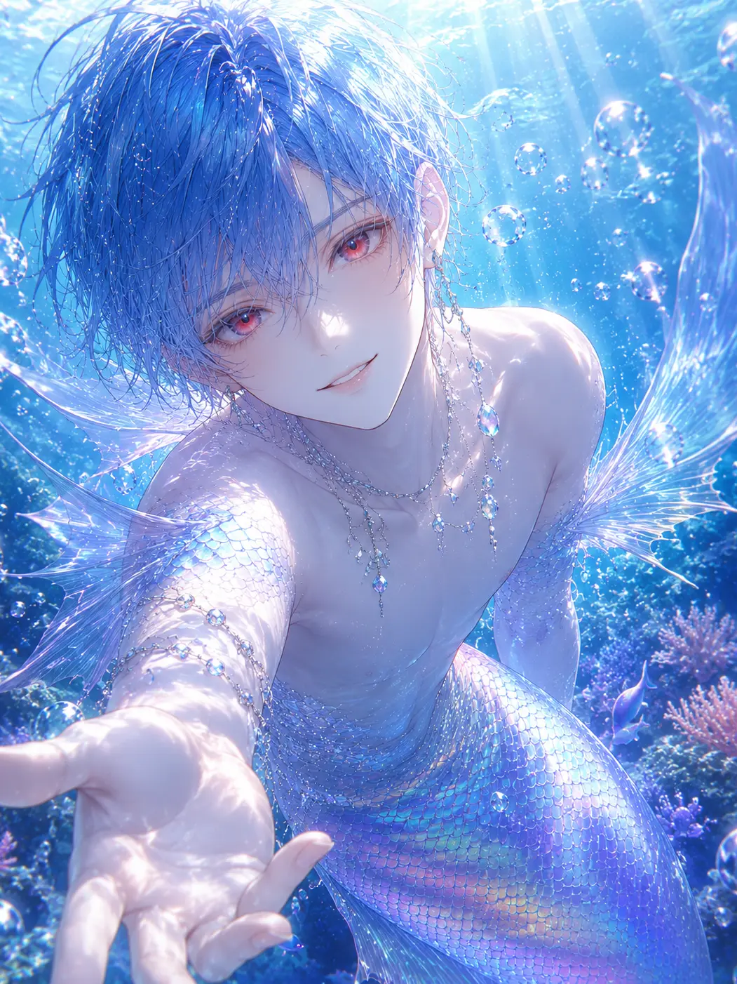 Nyamutikawaii0214의 初めて恋を知る月光人魚